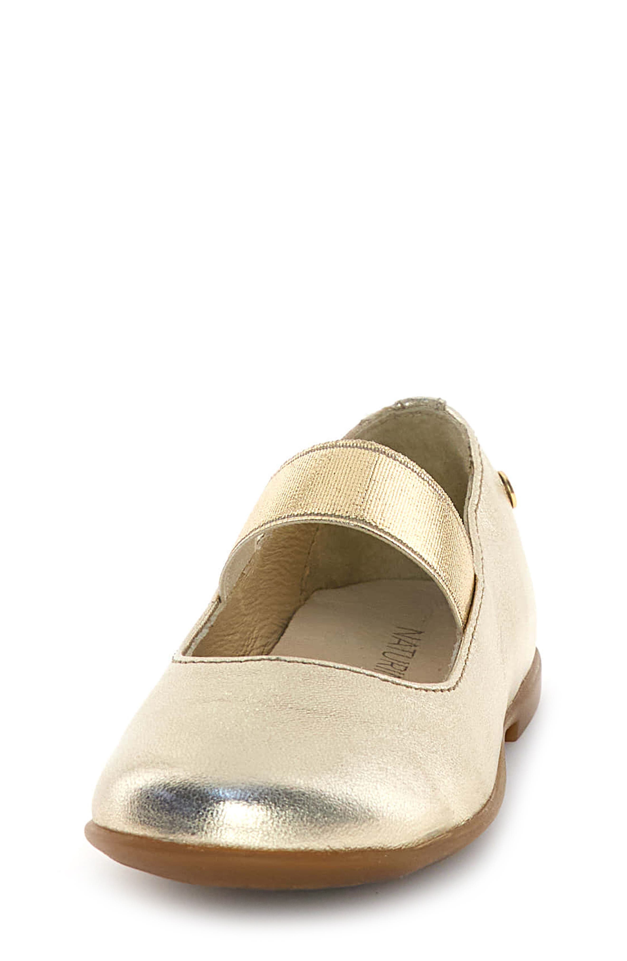 Kids' Valy Leather Mary Jane, Alternate, color, GOLD