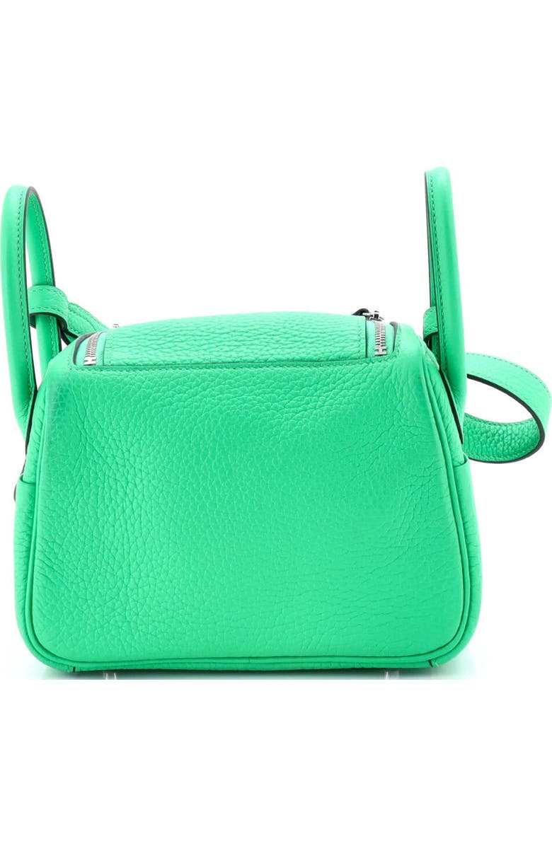 Pre-Owned Hermes Lindy Bag Clemence Mini, Alternate, color, Vert Comics