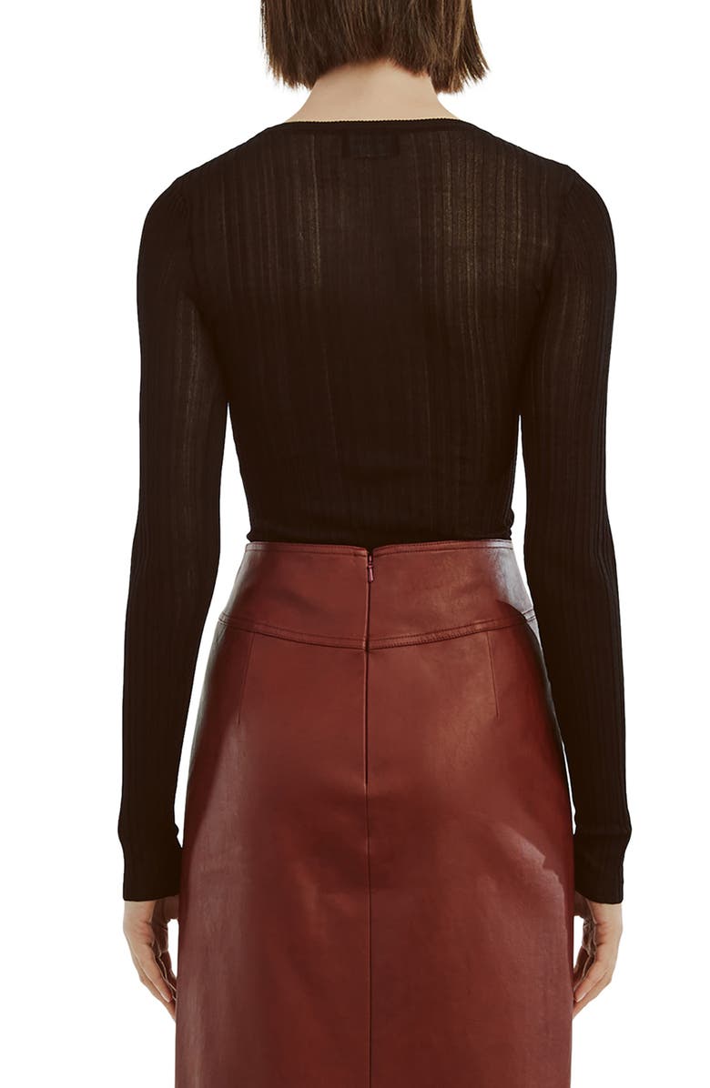 Bardot Anders Long Sleeve Knit Top, Alternate, color,