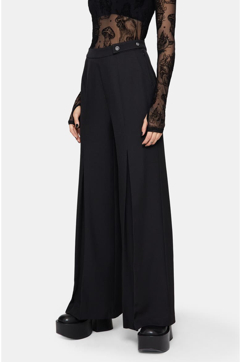 Iris Celestial Tailored Trousers, Alternate, color, Black