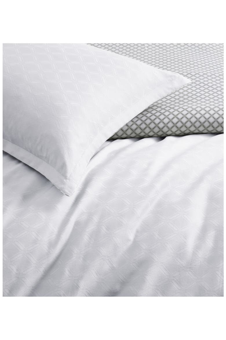 Pollsy Duvet Cover & Shams Set, Alternate, color, BRIGHT WHITE