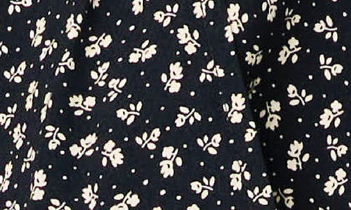 Gibsonlook Floral Surplice Tie Neck Top