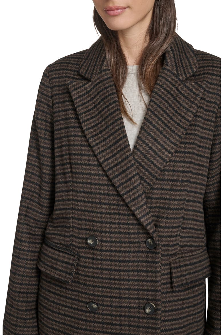Double Breasted Jacket, Alternate, color, MULTI HOUNDSTOOTH