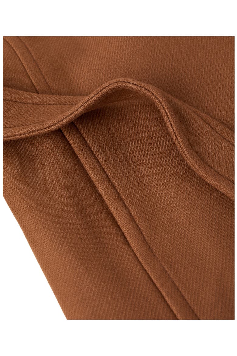 Manteco Virgin Wool Blend Coat, Alternate, color, MEDIUM BROWN