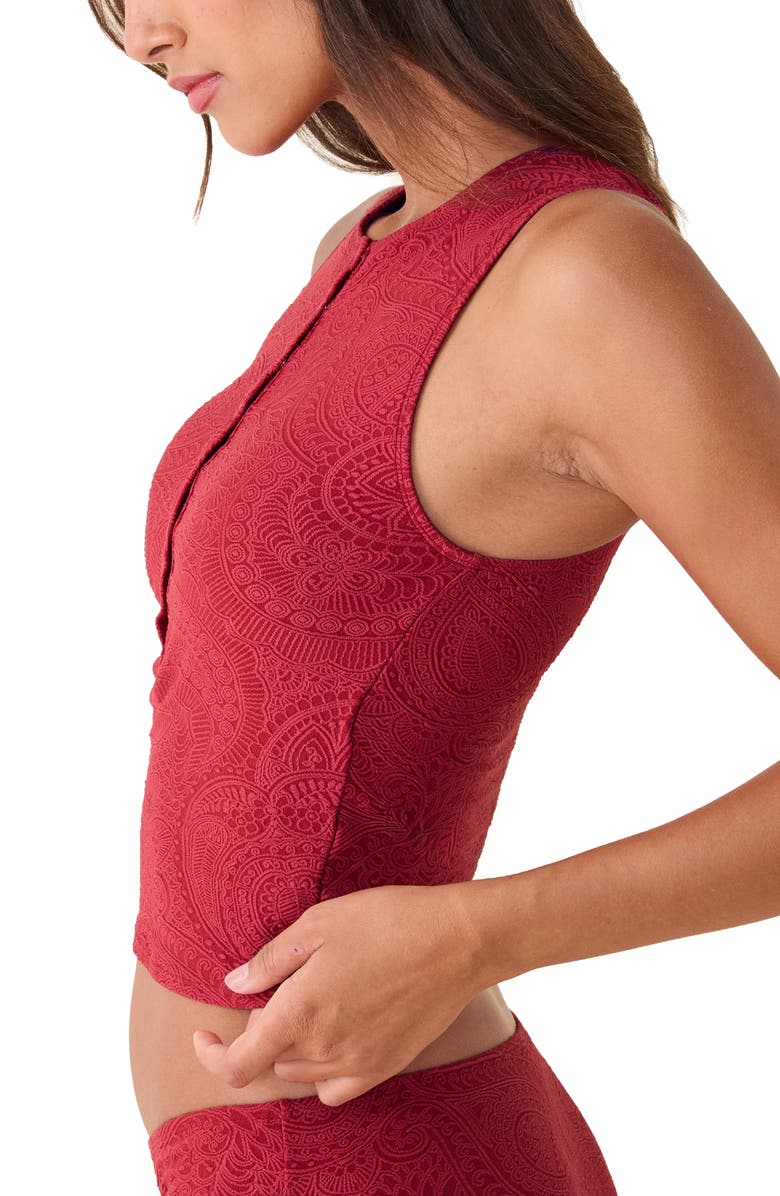 Andie The Malibu Tankini Top, Alternate, color, 