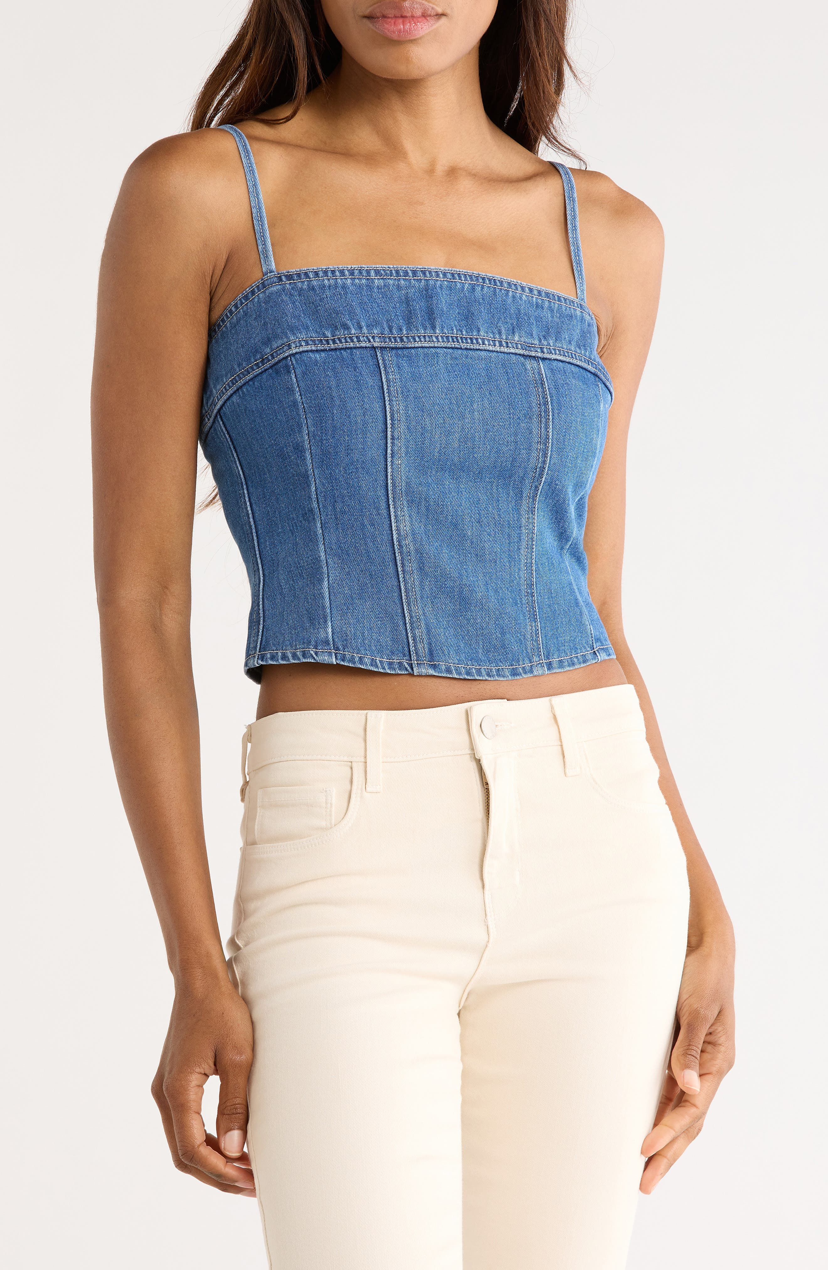 Arlin Seamed Midi Tank - image 3