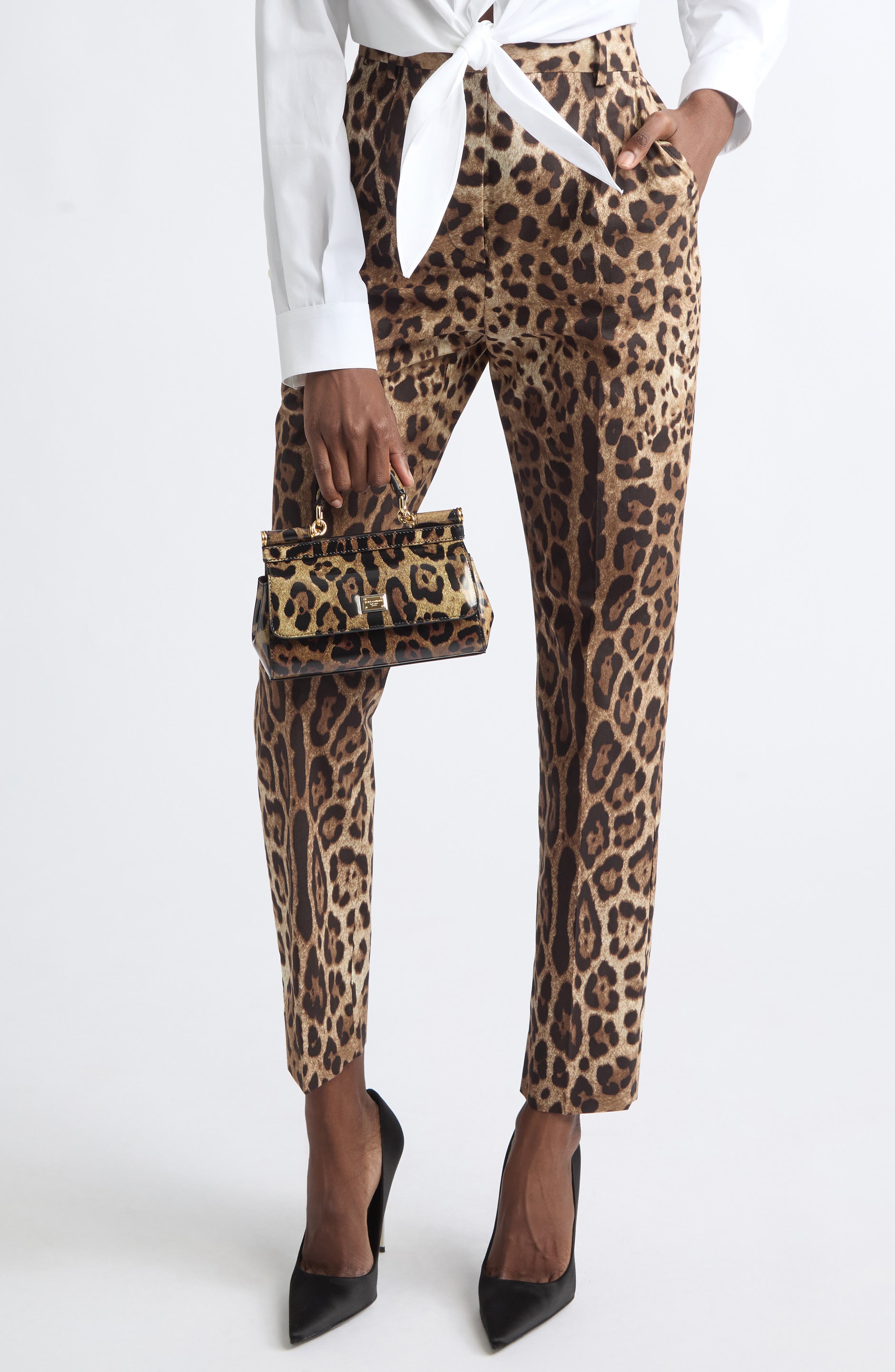 Mini Sicily Leather Top Handle Bag, Alternate, color, LEO