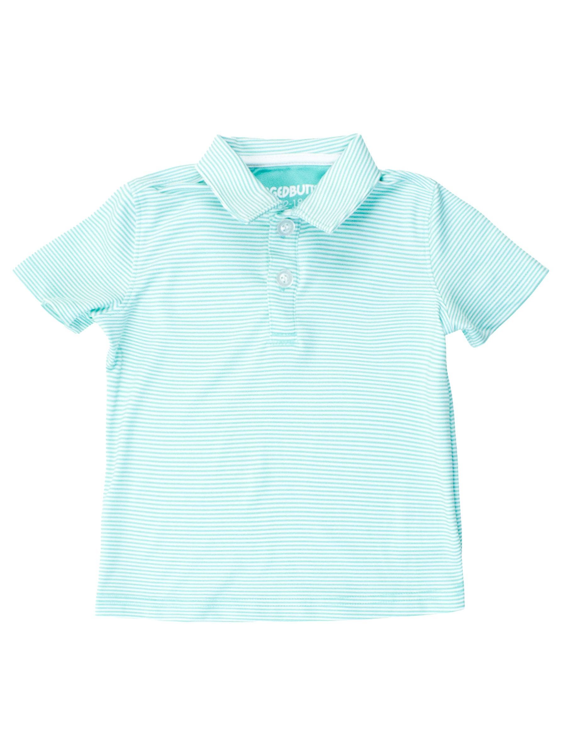Marine Green Micro Stripe