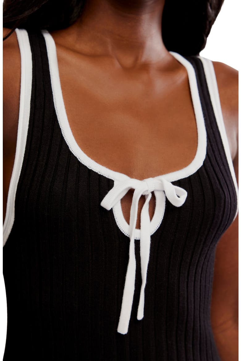 ALL STAR SWEATER TANK, Alternate, color, BLACK COMBO
