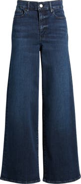 FRAME Le Slim Palazzo High Waist Wide Leg Jeans