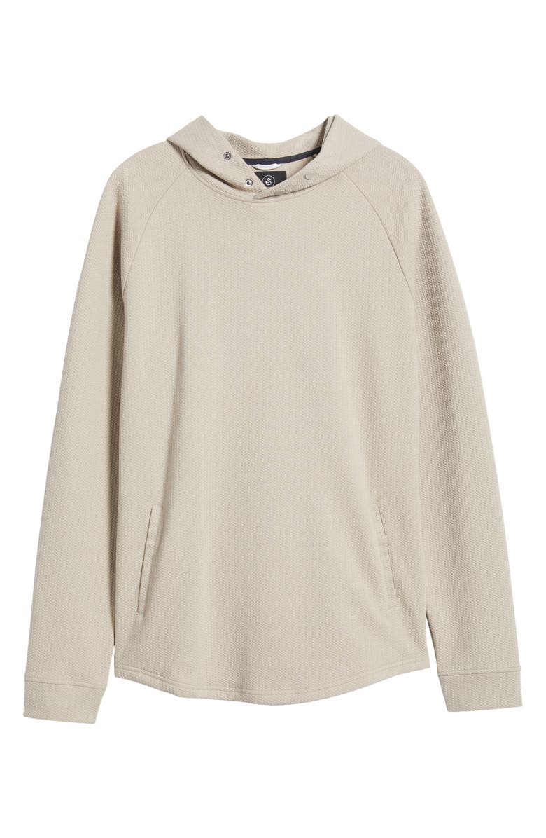 Swannies Luke Textured Hoodie, Alternate, color, Tan