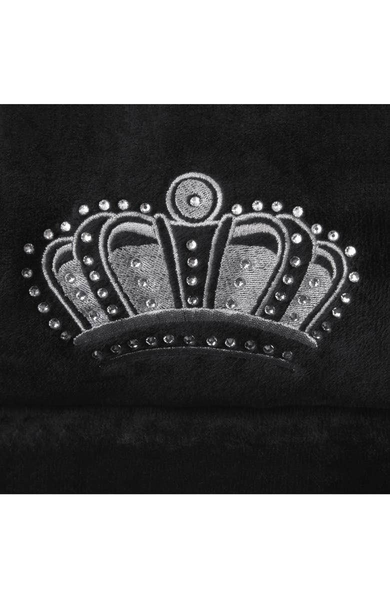 Juicy Couture Crown Bling Pet Bed, Alternate, color, Black