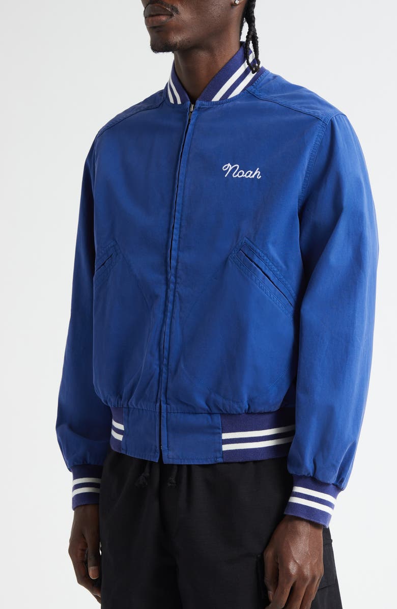 Noah Cotton Varsity Jacket, Alternate, color, Royal