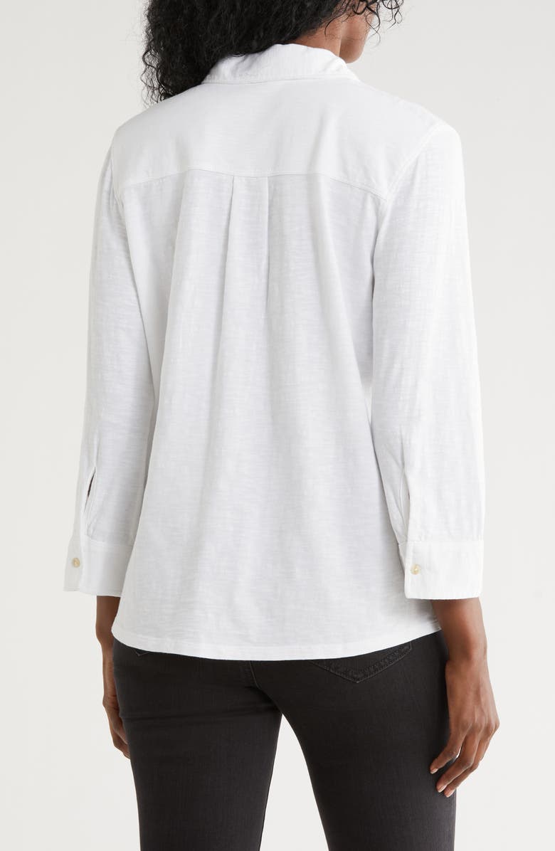 Tommy Bahama Indigo Palms Sun Faded Shirt, Alternate, color, White