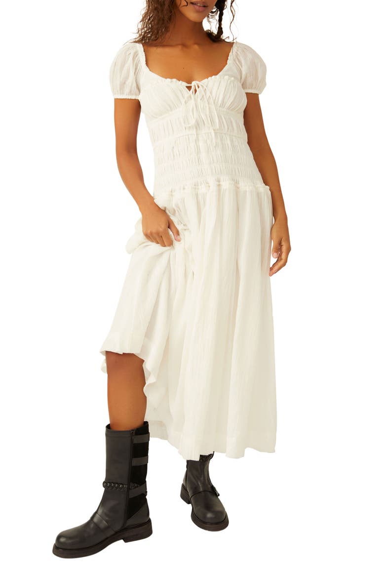 feeling bonita strappy back maxi dress Free People Feeling Bonita Strappy Back Maxi Dress in Ivory
