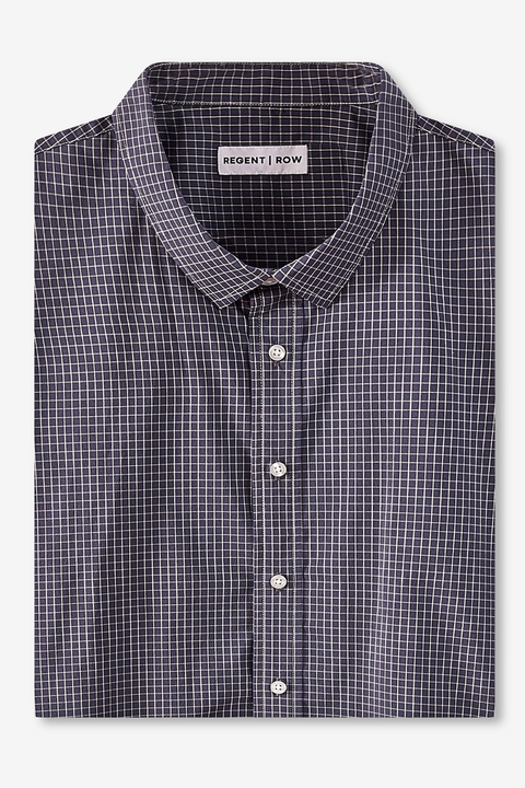 Men’s Big and Tall Stanton Shirt ,Tailored Fit short Sleeves, Performance Fabric & Ventilated Armholes