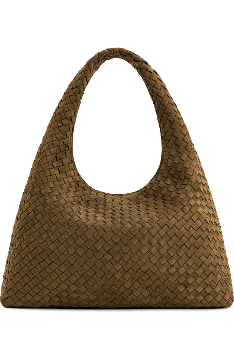 JW PEI Laura Woven Faux Suede Shoulder Bag, Main, color,