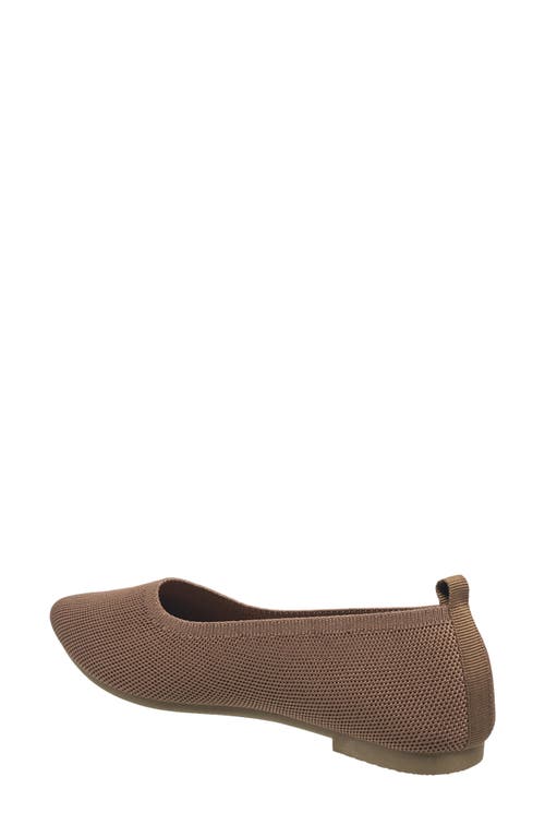French Connection Caputo Pointed Toe Flat In Cafe