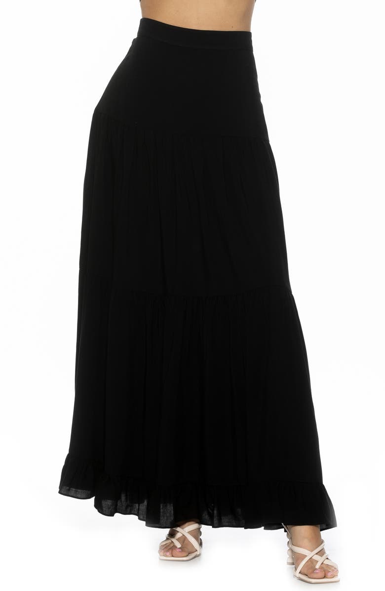 Alexia Admor Halima Maxi Skirt, Alternate, color, 