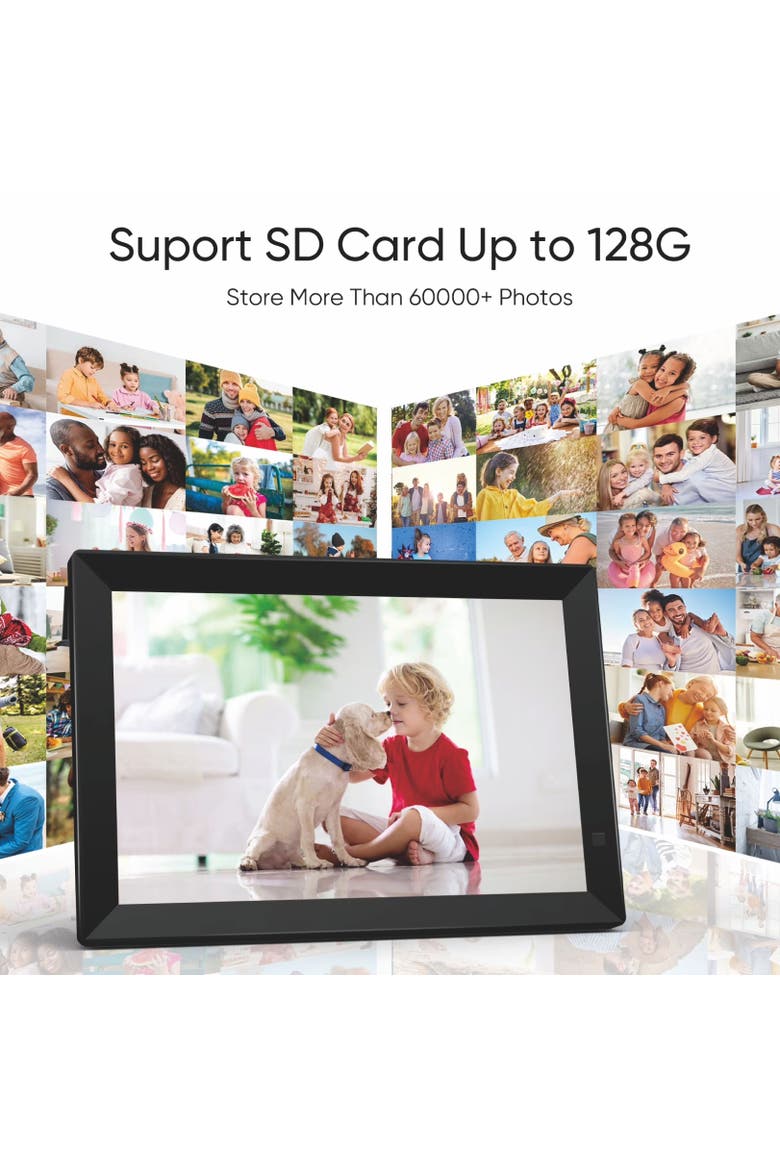 10.1" Digital Photo Frame, Alternate, color, Black