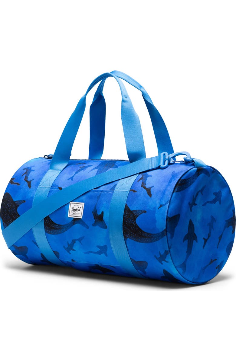 Herschel Supply Co. Kids' Classic Little Duffle Bag, Alternate, color, Sharks