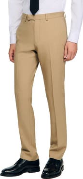 SANDRO Wool suit trousers