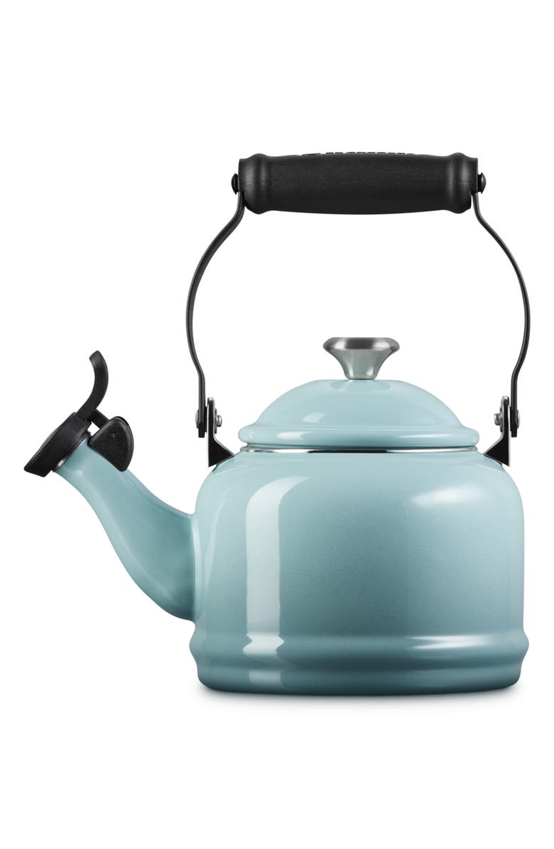 Le Creuset Demi Tea Kettle, Alternate, color, Sea Salt