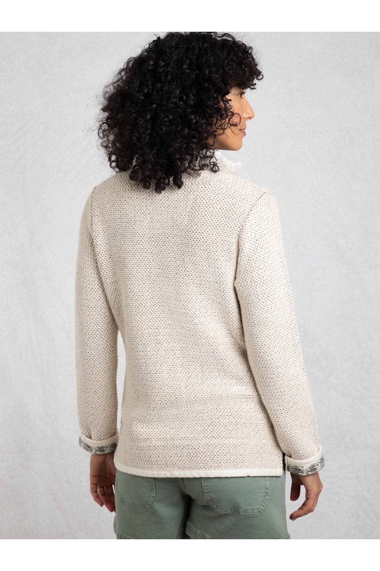 Sontee Full Zip Macaroni, Alternate, color, Ecru