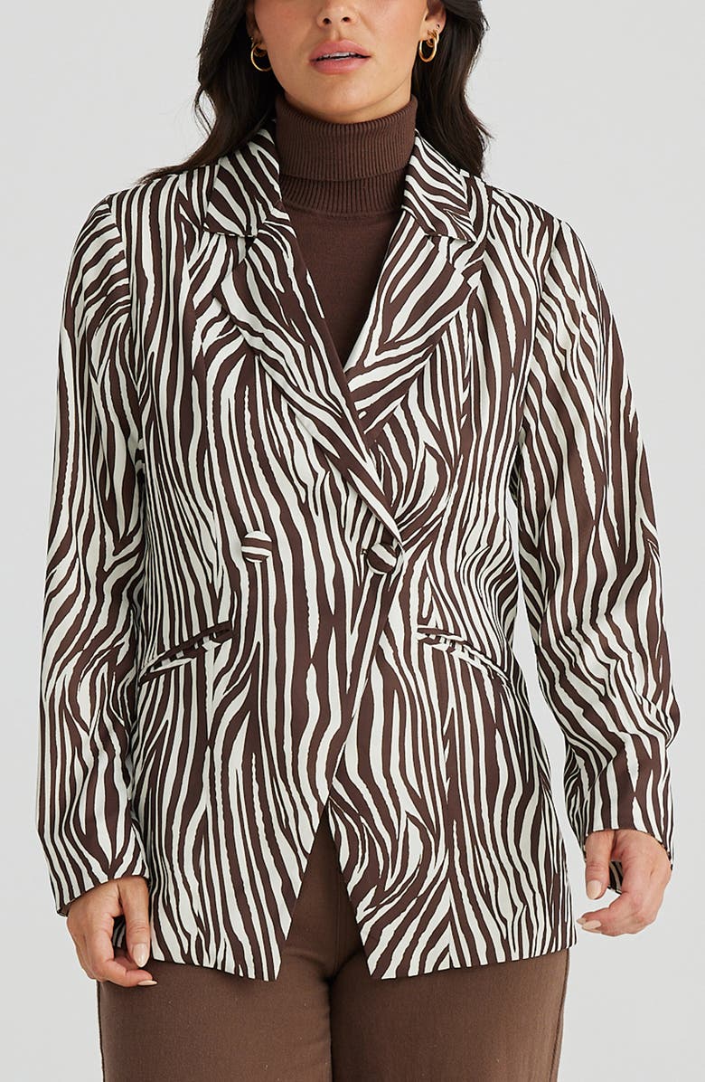 Brave+True Blake Abstract Stripe Jacket, Alternate, color, 