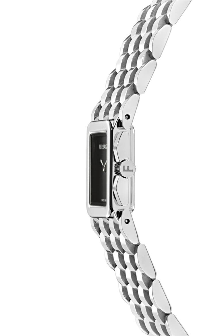 Entrelacé Bracelet Watch, 18.5mm x 21.5mm, Alternate, color, STAINLESS STEEL