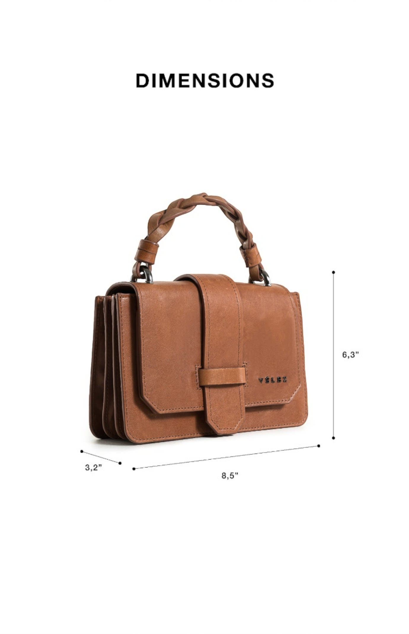 Velez Mini garniel leather bowling bag for women, Alternate, color, Honey