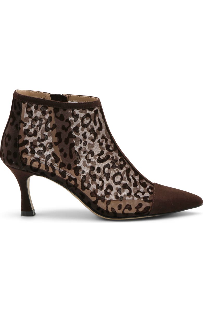 Charles by Charles David Abena Pointed Toe Bootie, Alternate, color, Dark Chocolate