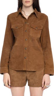 Zadig & Voltaire Thelma Suede Jacket