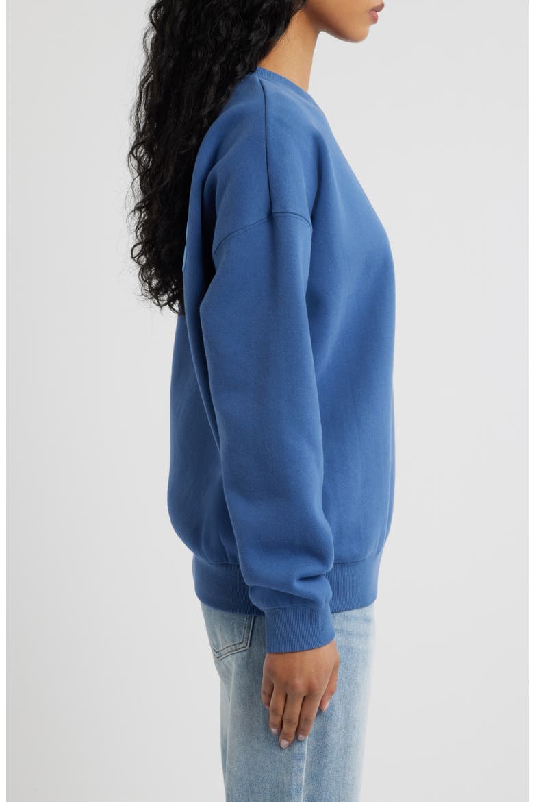 Surf Puff Logo Sweatshirt, Alternate, color, NAVY