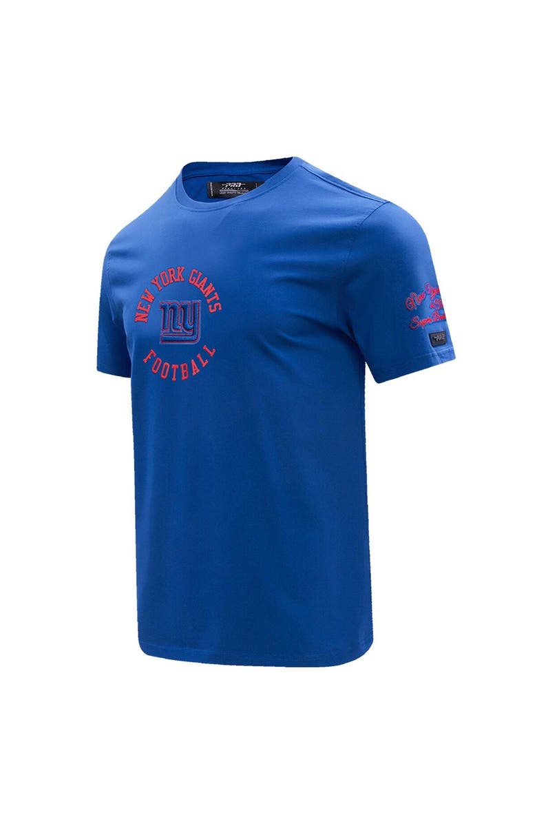 PRO STANDARD Men's Pro Standard Royal New York Giants Hybrid T-Shirt, Alternate, color, Royal