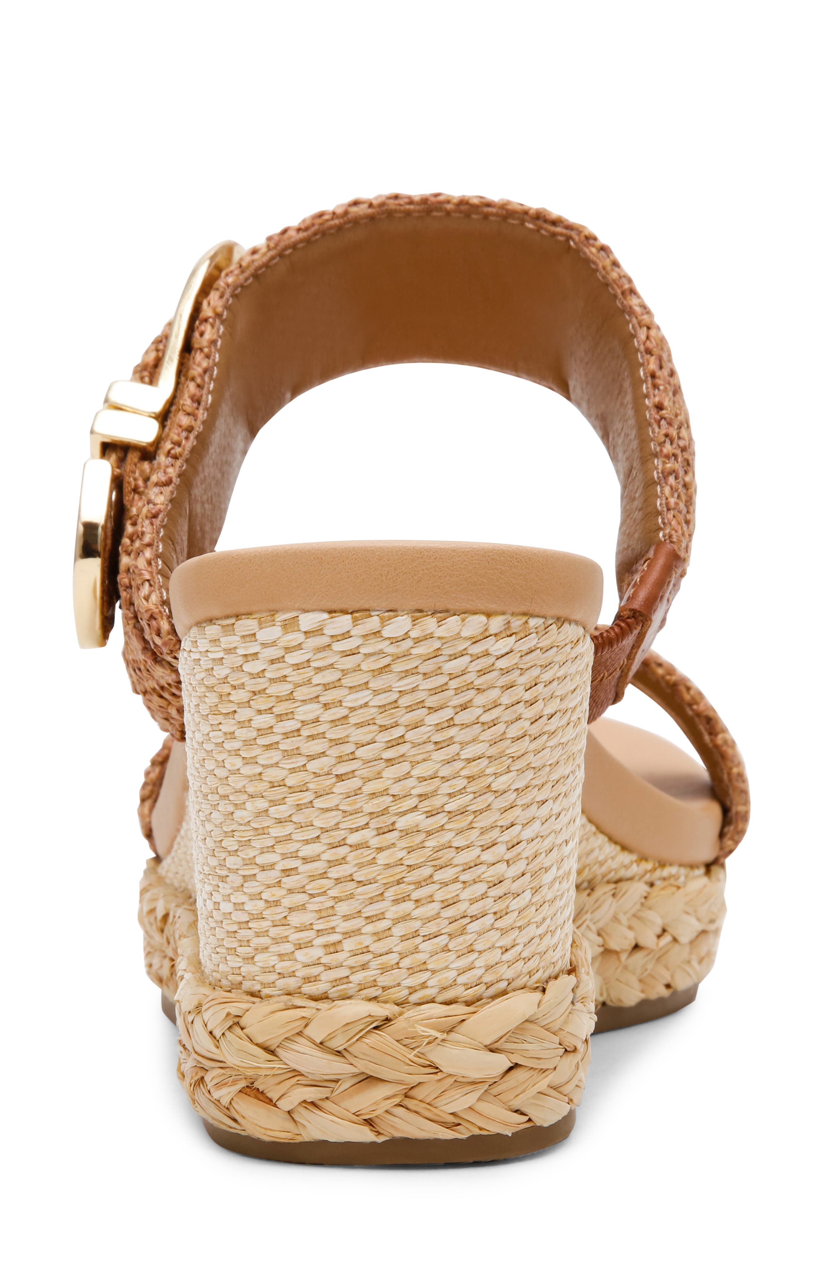 DV by Dolce Vita Elena Wedge Sandal, Alternate, color, Cafe