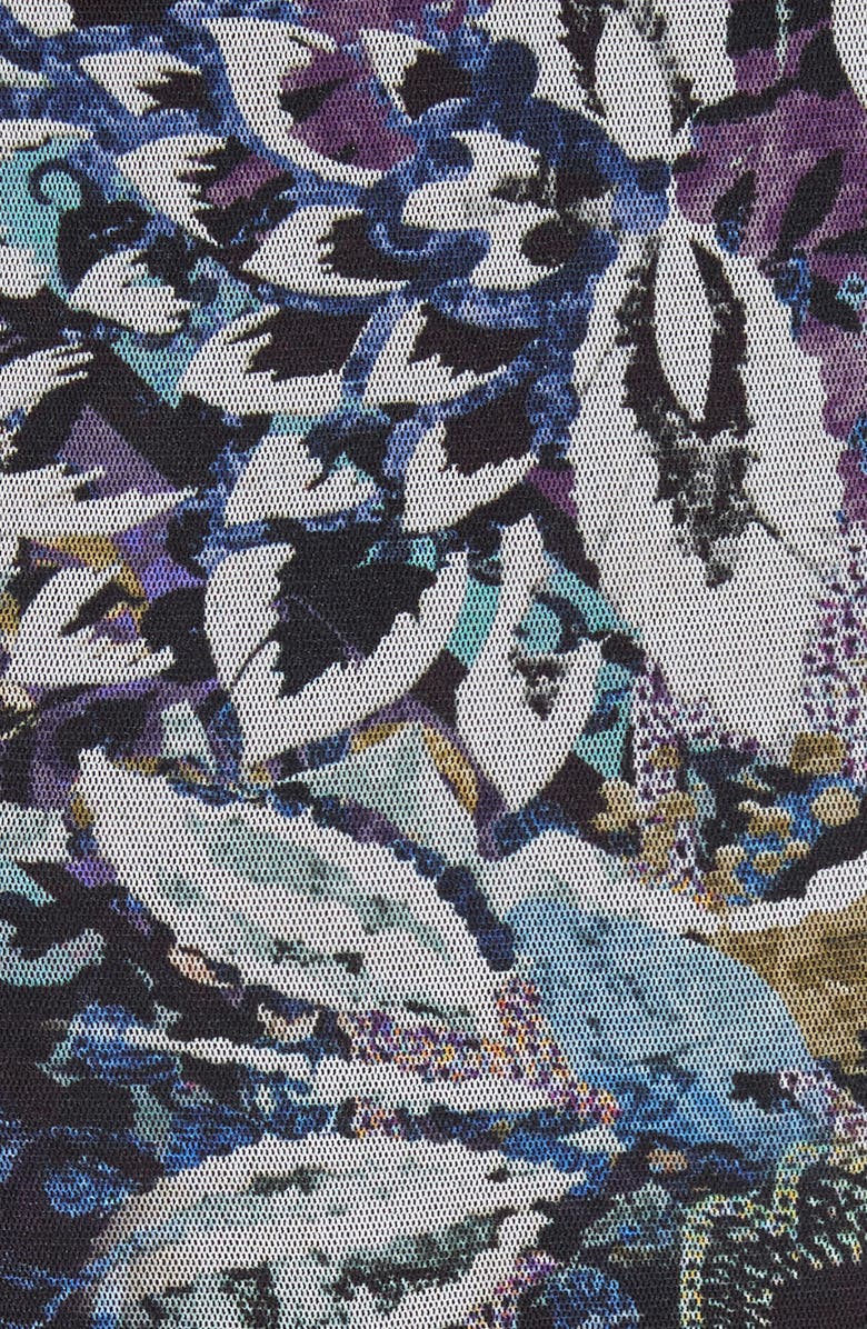 Fuzzi Floral Patchwork Maxi Skirt, Alternate, color,