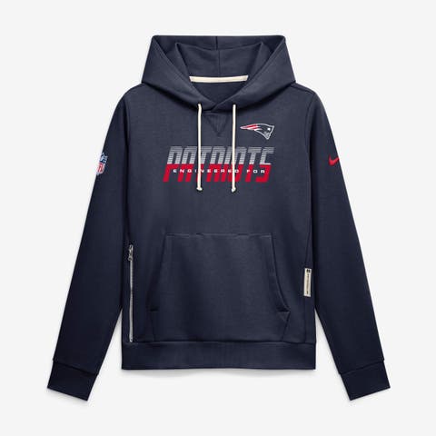 Women's Nike Navy New England Patriots Sideline Standard Issue Dri-FIT Hoodie