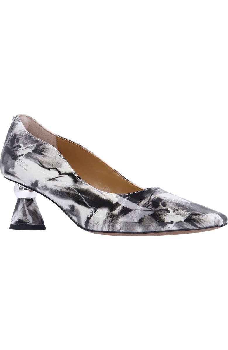 J. Reneé Lysandra Pump, Main, color, Black/ White