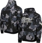 THE WILD COLLECTIVE Men's The Wild Collective Black Arizona Cardinals Camo Pullover Hoodie
