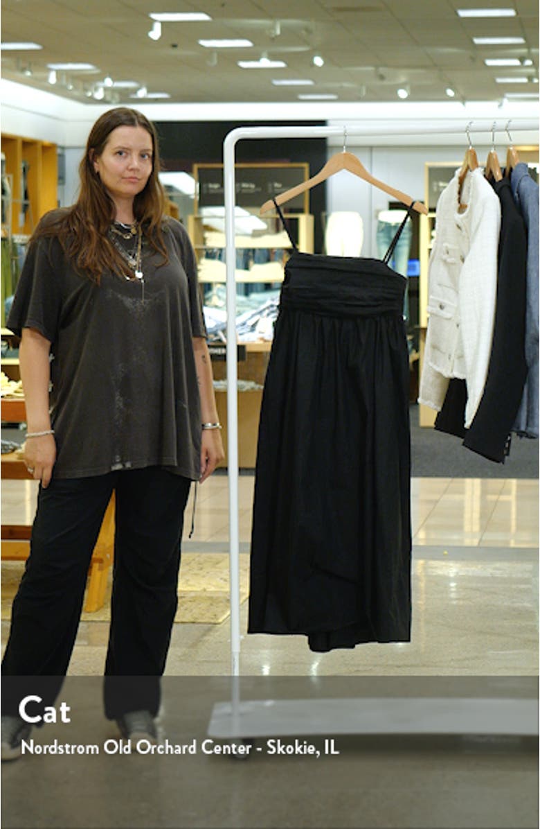 Alice Bow Back Sleeveless Midi Dress, sales video thumbnail