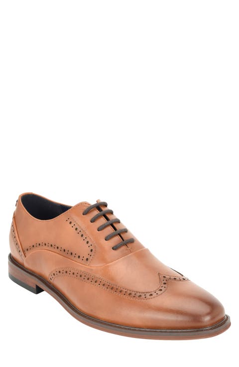 Cohan Faux Leather Wingtip Oxford