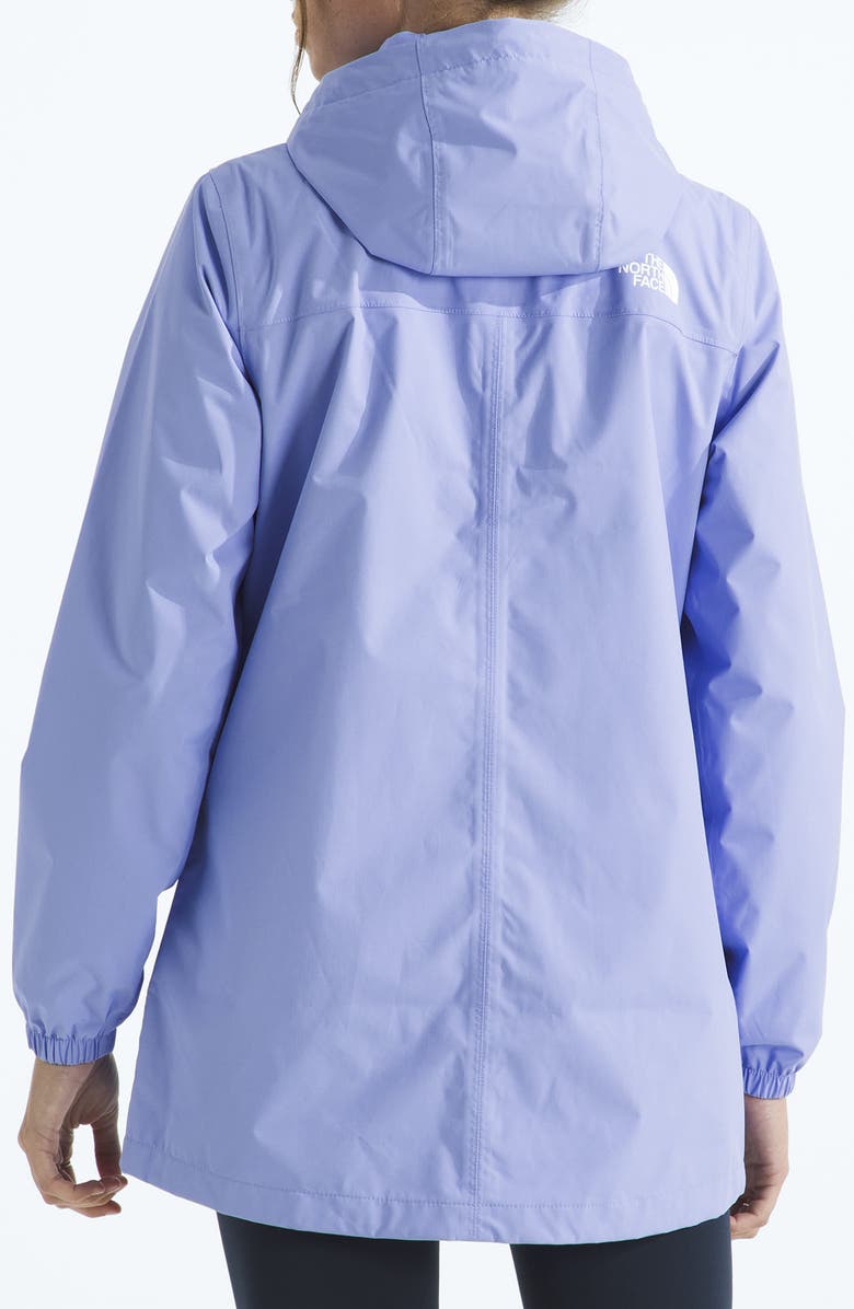 The North Face Antora Waterproof Hooded Rain Parka, Alternate, color, Periwinkle Glow