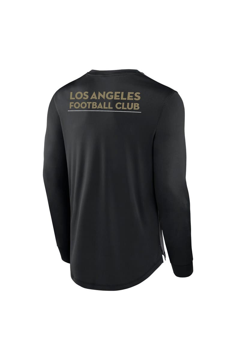 FANATICS Men's Fanatics Branded Black LAFC Mid Goal Long Sleeve T-Shirt, Alternate, color, 