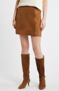 Treasure & Bond Suede Skirt