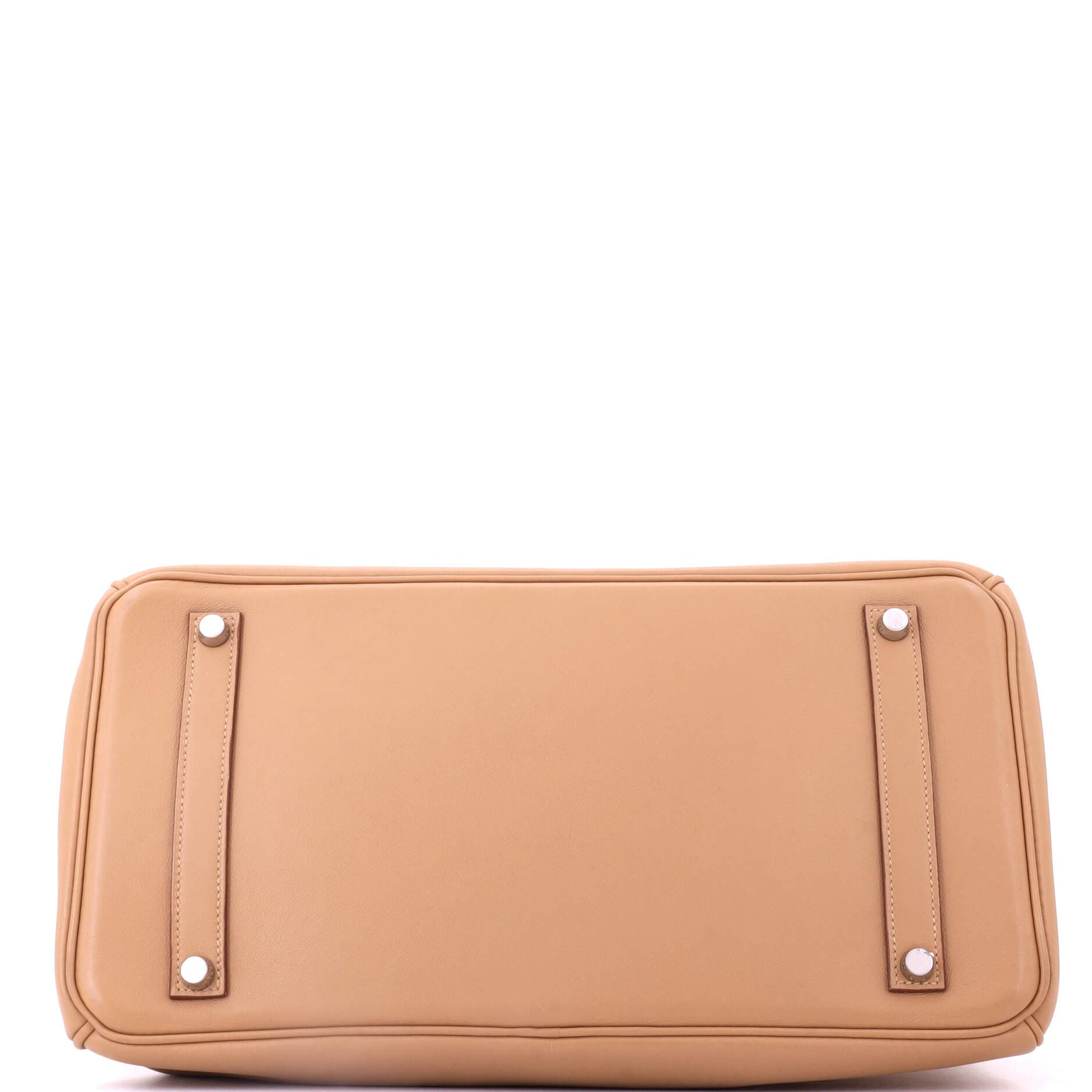 Birkin Handbag Brown Swift with Palladium Hardware 35, Alternate, color, Tabac Camel