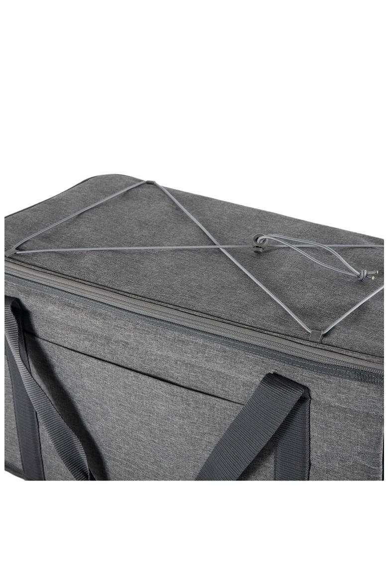 64 Can Collapsible Cooler, Alternate, color, HEATHERED GRAY