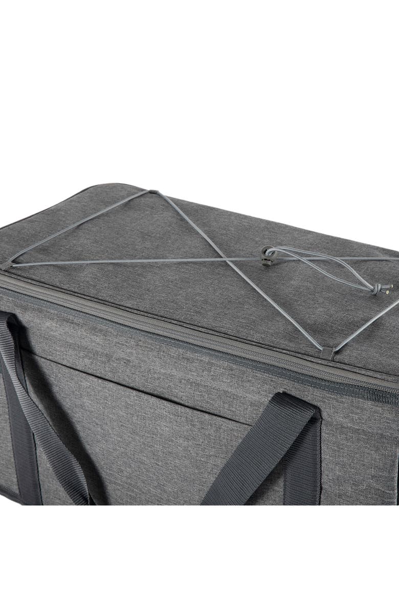 Picnic Time 64 Can Collapsible Cooler, Alternate, color, Heathered Gray
