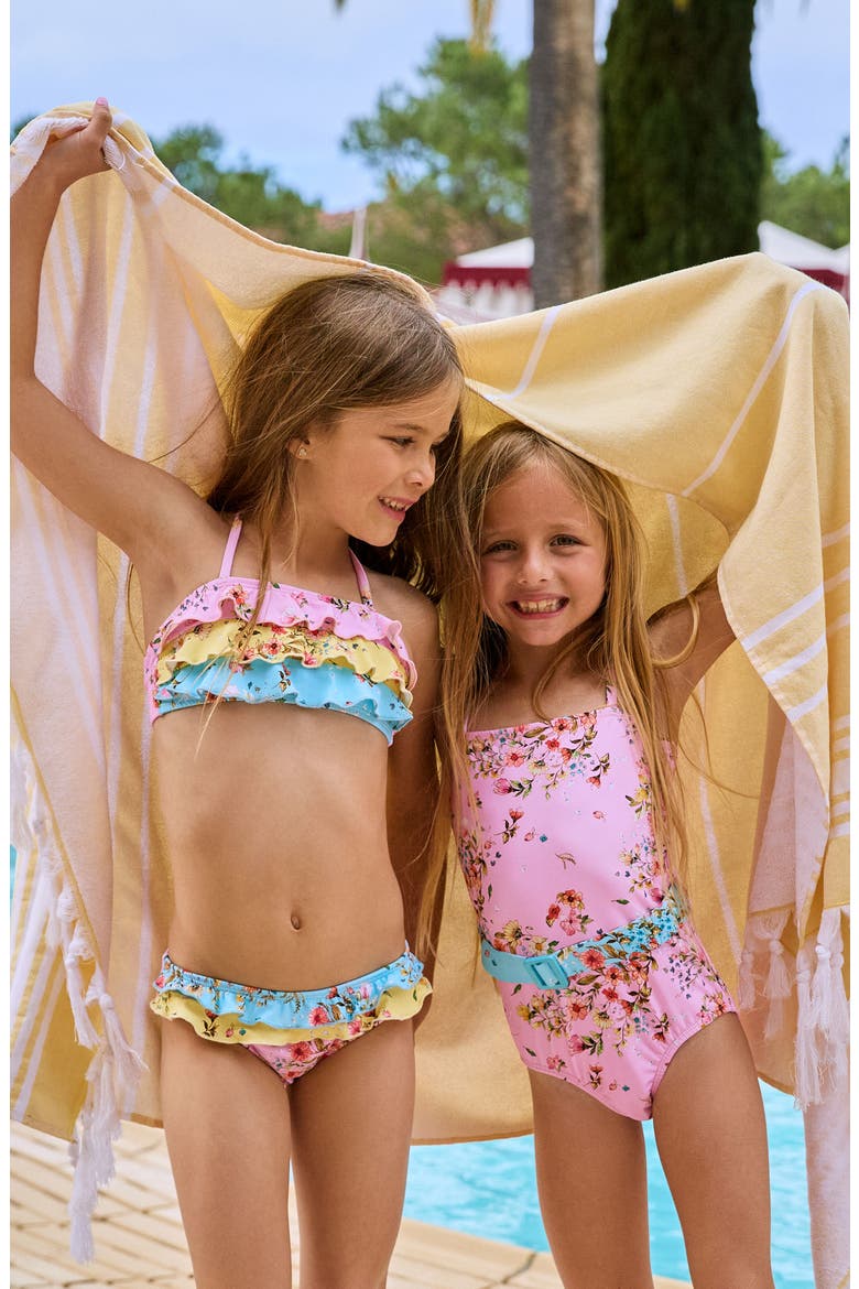 Kids' Ruffle Two-Piece Swimsuit, Alternate, color, DOLCE