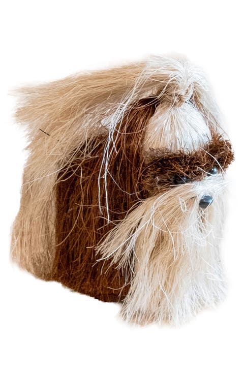 Shih Tzu Handwoven Ornament